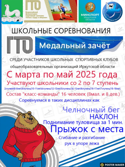 "ГТО -медальный зачет".